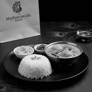 Kadhi Pakoda Rice / Kadhi Chawal