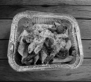 Mushroom Alfredo Penne Pasta