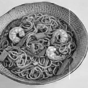 Prawns Hong Kong Noodles