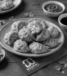 Cheese & Corn Momos (Fried) 5pc