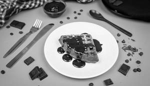 Overloaded Dark Chocolate Waffle