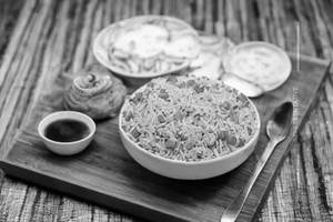 Veg Garlic Fried Rice