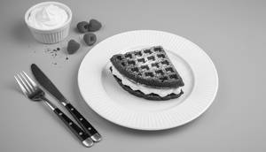 Red Velvet Waffle