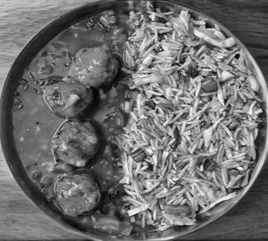 Fried Rice +Manchurian