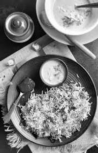 Veg Biryani with Raita