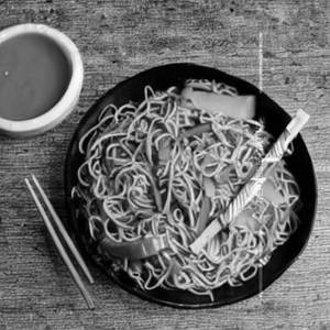 Veg Lollipop Fried Noodles