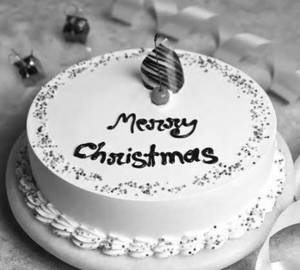 Vanilla Christmas Pearl Cake