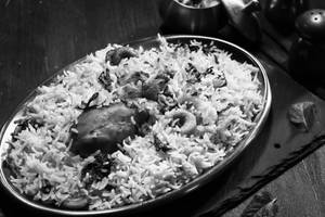 Family chicken dum biryani