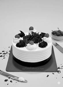 Eggless Black Forest Cake [500g]