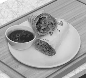 Double Egg Chicken Roll