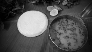 Plain Paya Soup + Thatte Idli