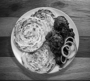 Porotta Chicken Fry Combo