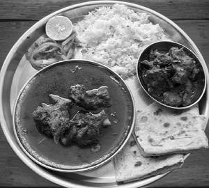 Mutton Thali