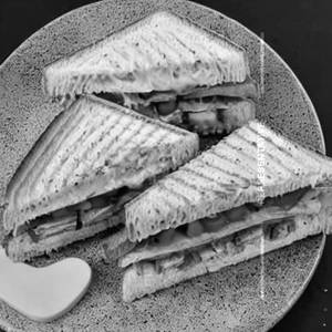 Roasted chicken sandwich