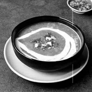 Paneer cilantro soup