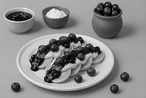 Blueberry Cheesecake Bliss Mini Pancake