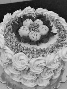 Gulkand Cake