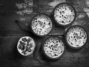 Classic Fruit Custard [200ml * 4]