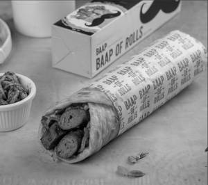 Veg Seekh Kabab Roll
