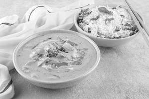 Thai Green Curry With Jasmine Rice Chicken