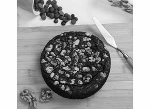 Choco Almond Brownie Cake 500g
