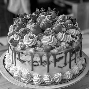 Strawberry Cake [450 Grams]