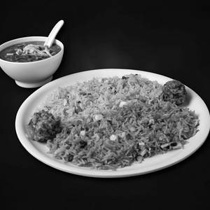 Chicken Dinosaur Rice With Gravy