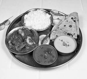 Mutton thali