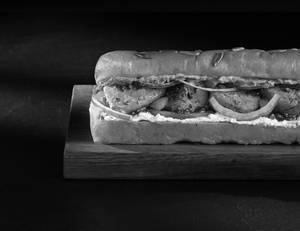 Aloo Chaat Sub-Sandwich