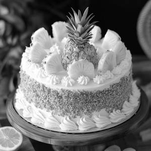 Rich Pineapple Cake [450 Grams]
