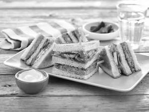 Veg. Club Sandwich