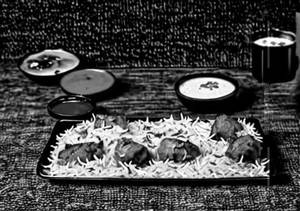 Chicken Seekh Kebab Biryani