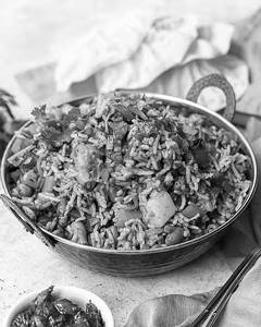 Tawa Pulao (paneer)