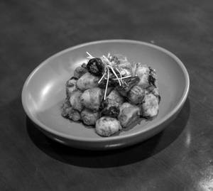 Guntur Chili Aloo (Nut Free, Gluten Free, Spicy)