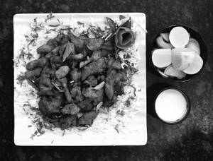 Chicken Sholay  Tawa Fry
