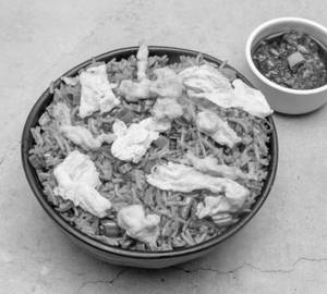 Chicken schezwan fried rice