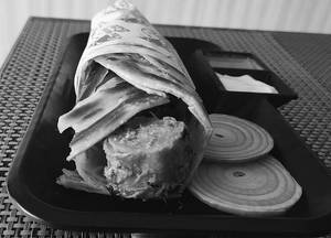 Achari Chaap Tikka Roll [s]
