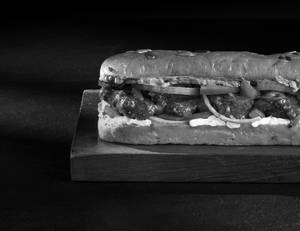 Mutton Masala Sub-Sandwich
