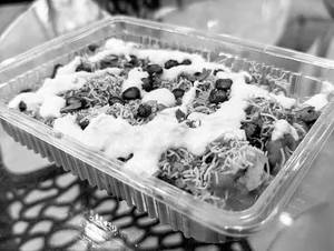 Dahi Ragada Samosa