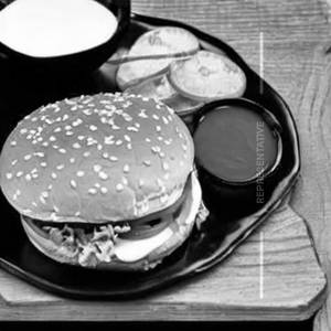 Double Decker Paneer Burger