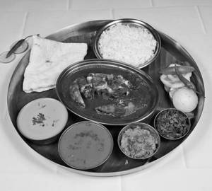 Crab thali chimbori
