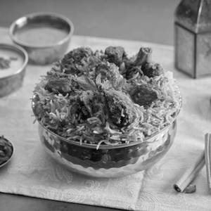 Nizami Mutton Dum Biryani (Serves 1-2)