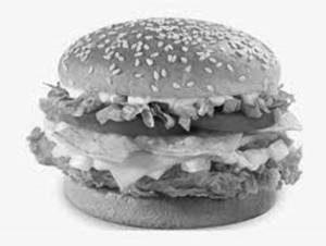 Crispy veg burger