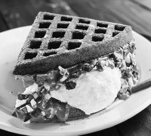 Rocky Road waffle 