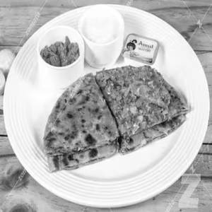 Mushroom Masala Paratha