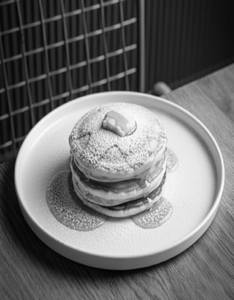 Honey Butter Pancakes