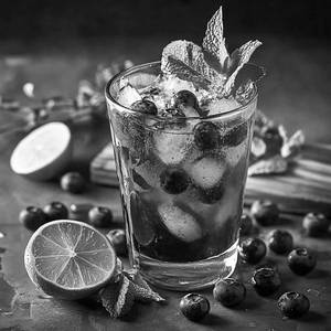 Blueberry Mojito