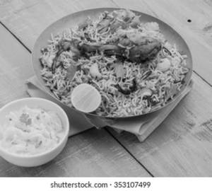 Leg Biryani