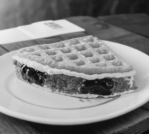 Blueberry Cheesecake waffle 