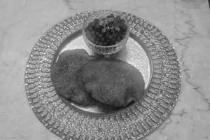 4 Kanjak Poori With Kale Chane Dry